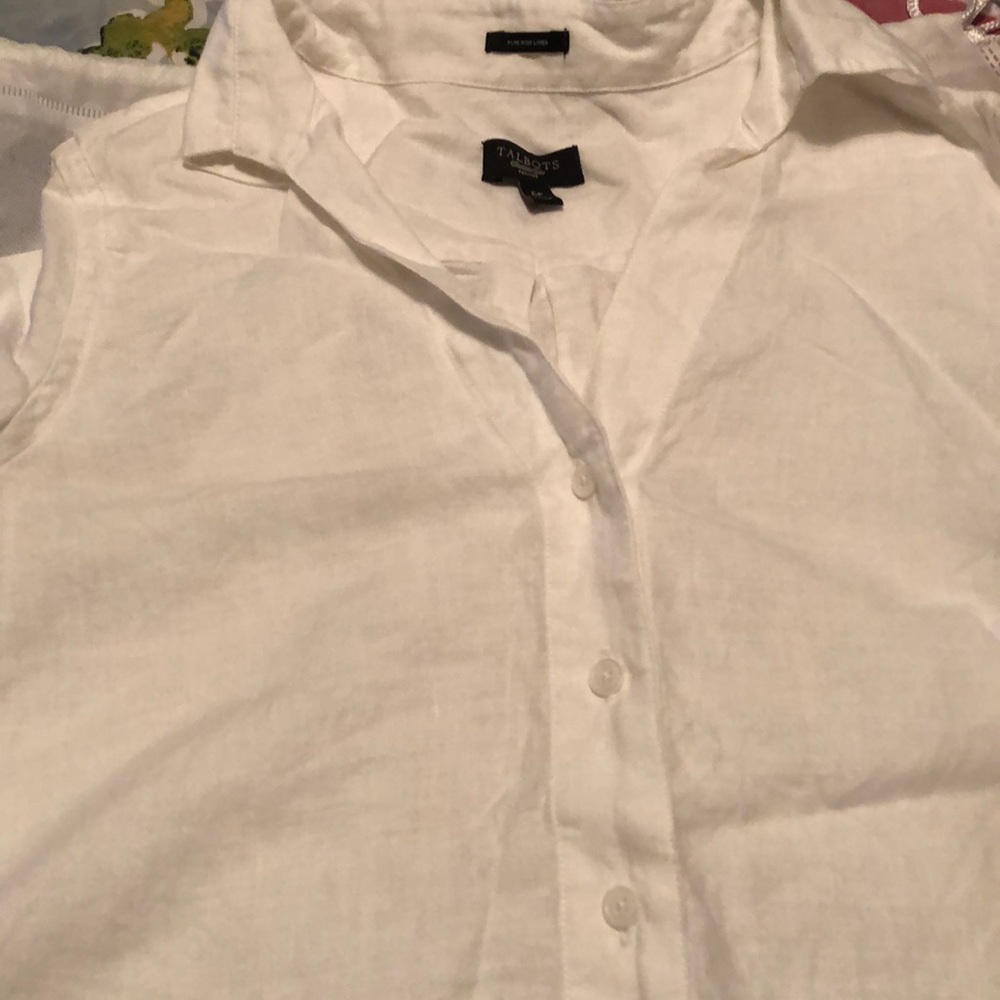 Talbots white shirt